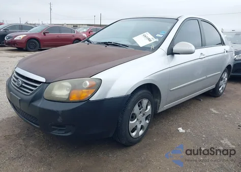 2009 Kia Spectra Ex z USA, uszkodzony, nr VIN KNAFE221995633705